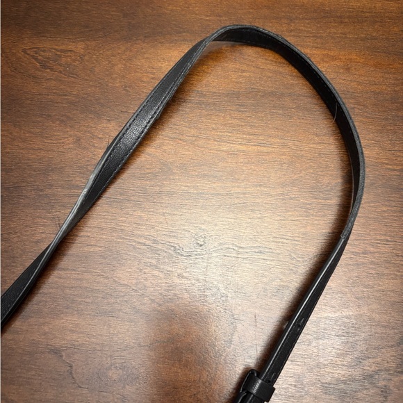 Ralph Lauren Black Leather Quilted Crossbody Bag - Picture 9 of 9